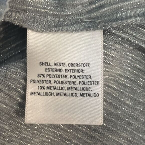 Anthropologie Silver Sleeveless Top - Picture 4 of 4